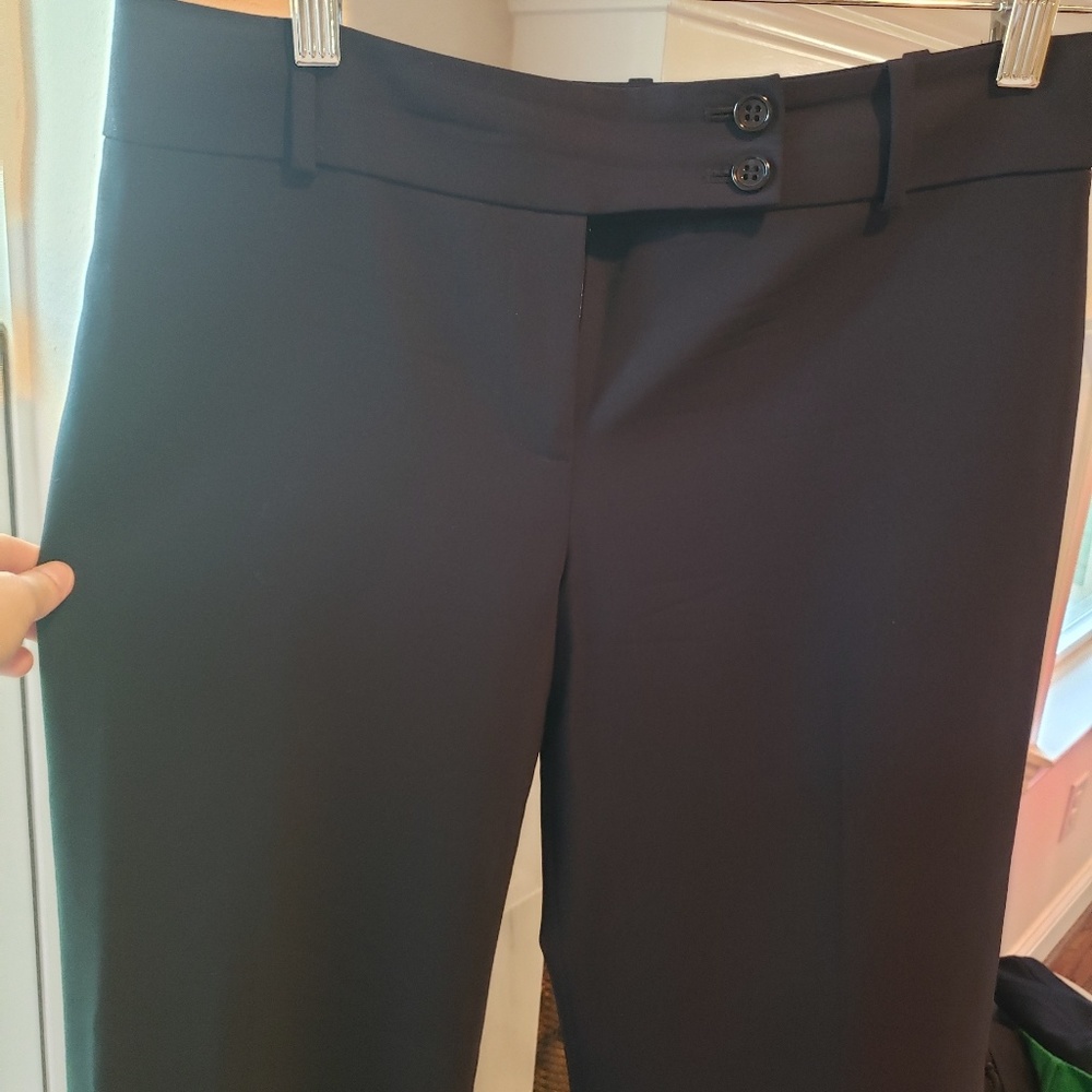 Ann Taylor Black Pants Size 2P EUC